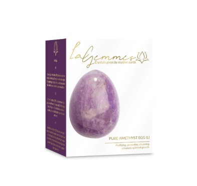 Kulka gejszy - La Gemmes Yoni Egg Pure Amethyst L